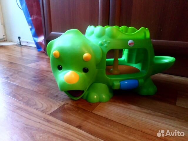 Fisher-Price Динозавр с шариками Fisher-Price Динозавр с шариками