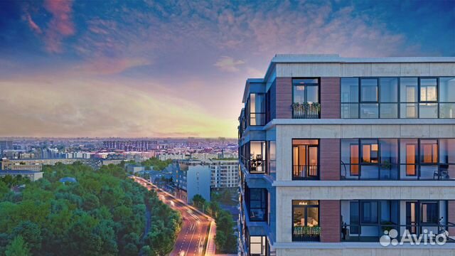 1-к квартира, 40.1 м², 2/12 эт.