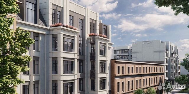 3-к квартира, 102.1 м², 4/8 эт.