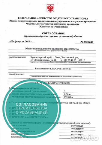 Межевание, кадастр, разрешение на строительство