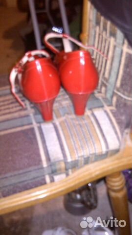 Грейсленд Красный Т-бар Туфли 40р