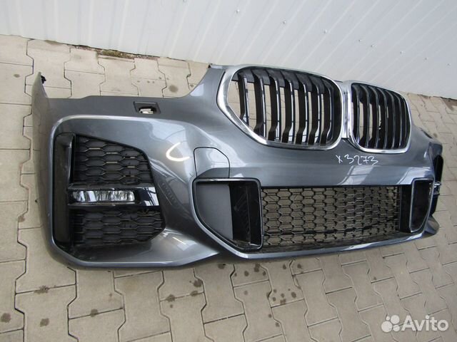 Бампер передний M рестайлинг в сборе на BMW X1 F48 Бампер передний M рестайлинг в сборе на BMW X1 F48
