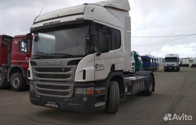 Cедельный тягач scania P 2012 год Скания