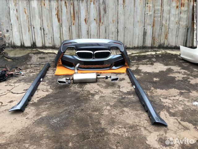 Бампер BMW 5 G30.M обвес полностью