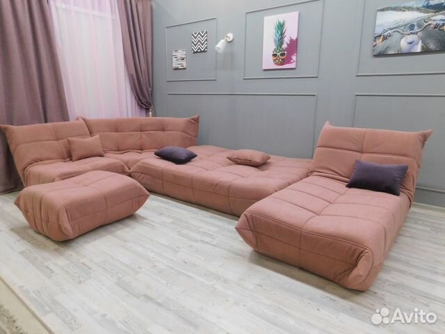 Модульный диван для большой комнаты Модульный диван для большой комнаты