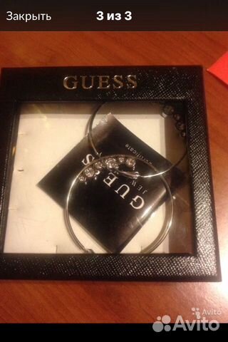 Серьги Guess Новые