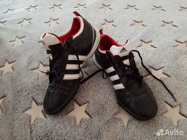 Кроссовки adidas, кожаные