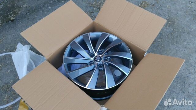 Новые диски R17 5/112 Skoda