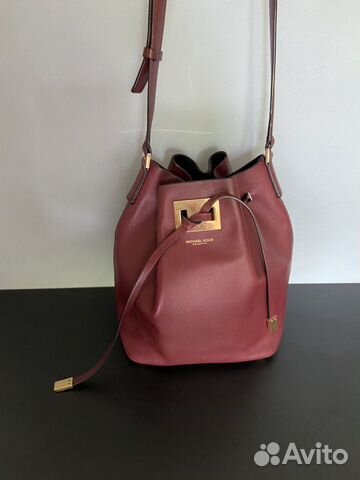 Сумка Michael Kors Collection бордовая Сумка Michael Kors Collection бордовая