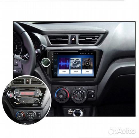 Магнитола для Kia RIO 3 (2010-2016) на Android 8.1