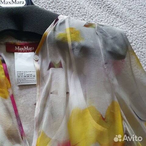 Платье шелковое MaxMara