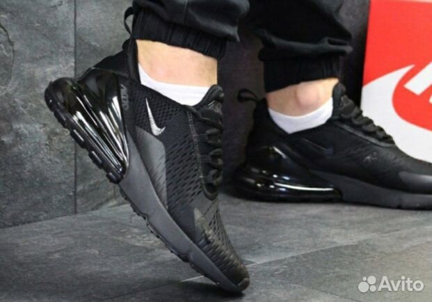 Кроссовки мужские Nike air max 270 черные лето Кроссовки мужские Nike air max 270 черные лето