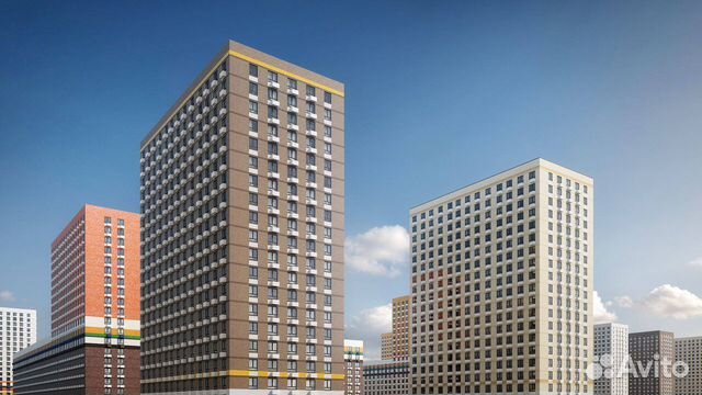 1-к квартира, 44.7 м², 2/14 эт.
