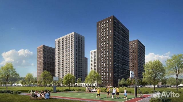 1-к квартира, 35.8 м², 4/15 эт. 1-к квартира, 35.8 м², 4/15 эт.