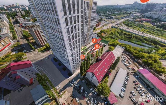 2-к квартира, 45.3 м², 21/25 эт.