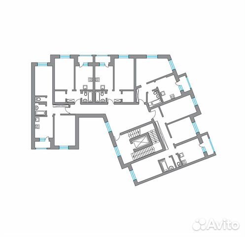 1-к квартира, 40.8 м², 4/4 эт. 1-к квартира, 40.8 м², 4/4 эт.