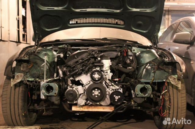 Двигатель BMW e46, e39 M52B25TU Двигатель BMW e46, e39 M52B25TU