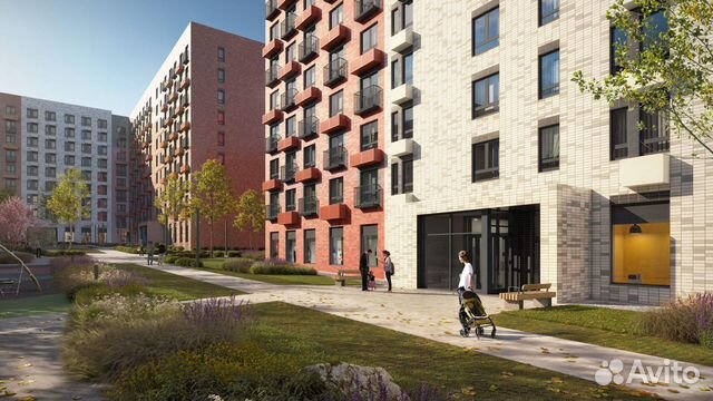 1-к квартира, 36.1 м², 4/9 эт.