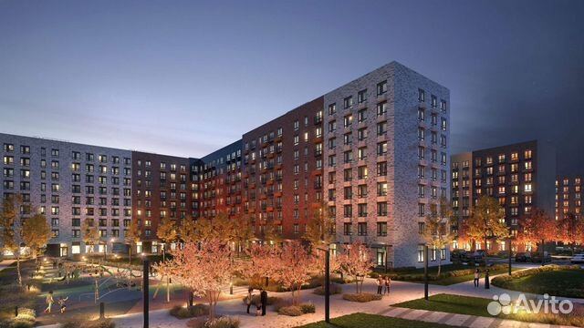 1-к квартира, 41.4 м², 8/9 эт.