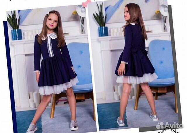 Школьное платье