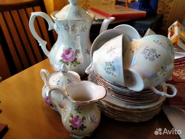 Сервиз чайный на 6 персон гдр.Состояние отличное