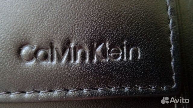 Calvin Klein.Made in USA.Бумажник.Натур кожа