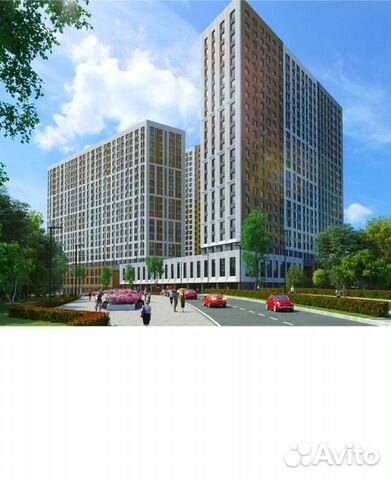 1-к квартира, 42.5 м², 7/21 эт. 1-к квартира, 42.5 м², 7/21 эт.