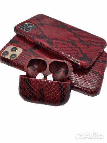 AirPods Pro кастомные в коже