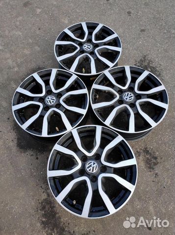 Диски бу литые R14 N на VW Polo