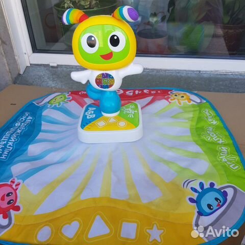 Развивающий танцевальный коврик Fisher Price Робот Развивающий танцевальный коврик Fisher Price Робот