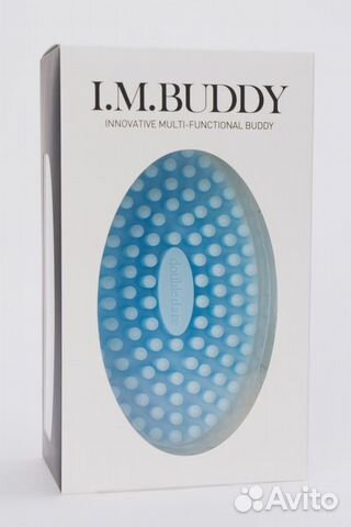 Массажная силиконовая щетка I.M. buddy для лица и Массажная силиконовая щетка I.M. buddy для лица и