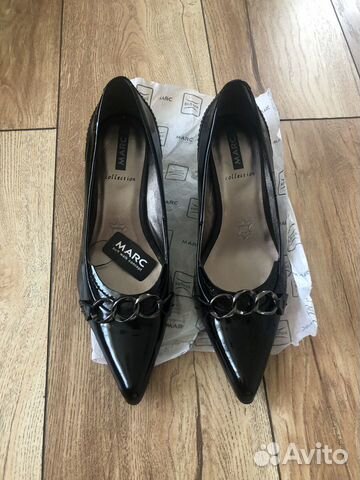 Немецкие лакированные туфли Marc 39р