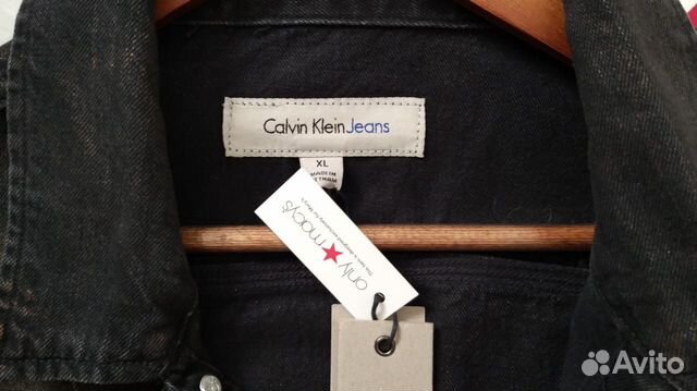 Джинсовая куртка «calvin klein»/ новая/ XL Джинсовая куртка «calvin klein»/ новая/ XL