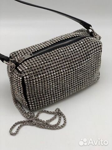 Сумка Alexander Wang с стразами