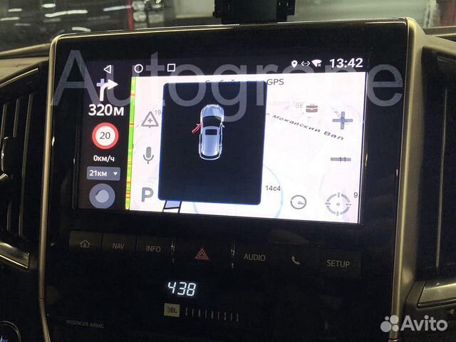 Блок навигации Android для Toyota Land Cruiser 200 Блок навигации Android для Toyota Land Cruiser 200