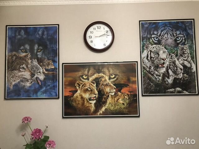 Картина из пазлов в фоторамке