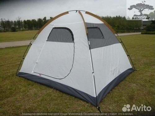 Палатка 4 местная с тамбуром-шатром X-ART1600W-825