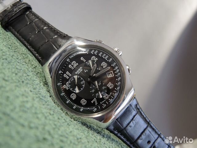 Часы Swatch Chrono Irony Your Turn Black YOS440 Часы Swatch Chrono Irony Your Turn Black YOS440