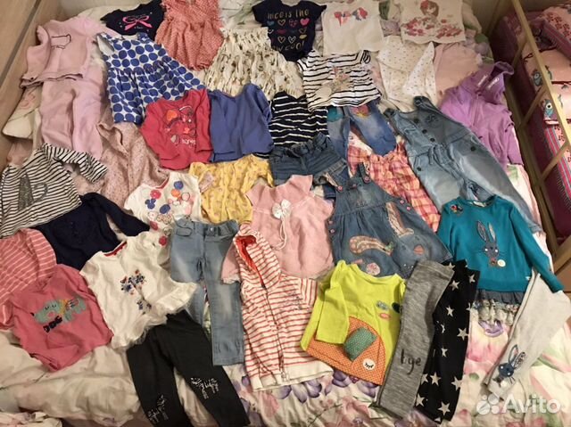 Пакет брендовых вещей mothercare, next на девочку