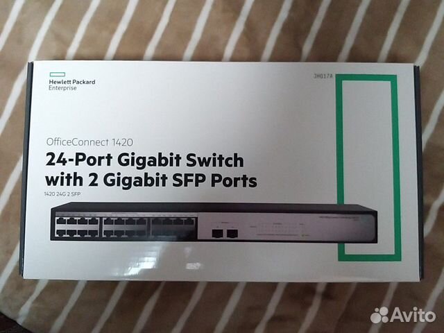 Коммутатор HP 1420-24G-2SFP (JH017A)