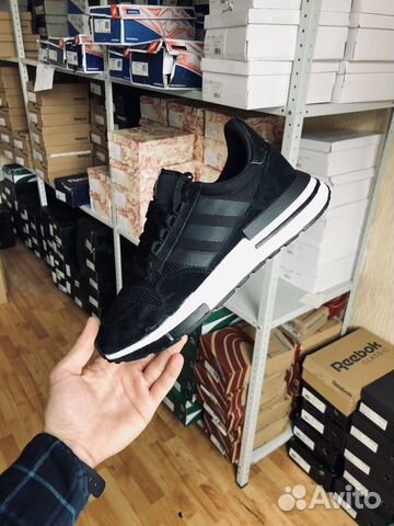 Кроссовки Adidas ZX 500 черные Кроссовки Adidas ZX 500 черные