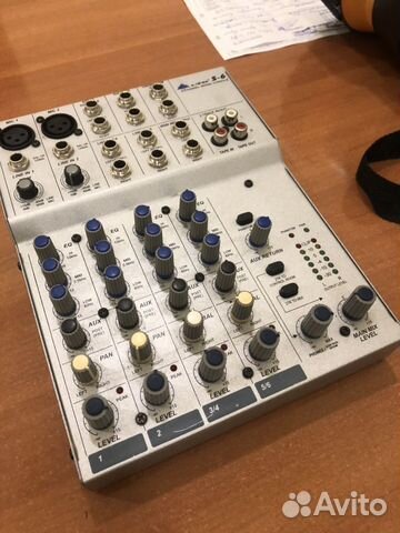 Микшерный пульт Alto S-6, 6 Channel