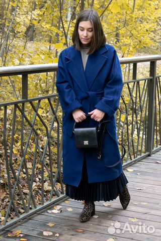 Женская кожаная квадратная сумка