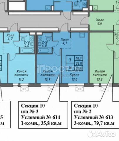 1-к квартира, 35.8 м², 9/15 эт. 1-к квартира, 35.8 м², 9/15 эт.