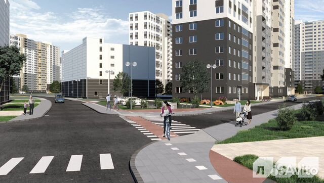 1-к квартира, 36.6 м², 16/22 эт.