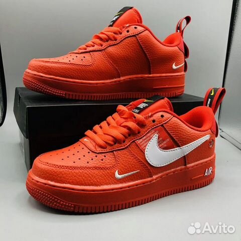 Кроссовки Nike Air Force RED красные Кроссовки Nike Air Force RED красные