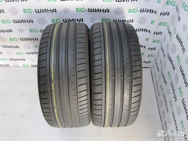 255/40/19 пара шин б/у Dunlop 255 40 R19