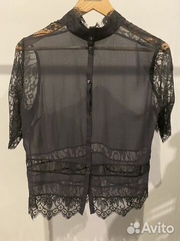 Шёлковая блузка By Malene Birger, 42-44 Шёлковая блузка By Malene Birger, 42-44