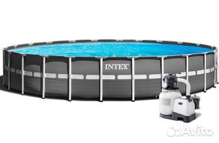 Kapкacный бaссейн Intех Ultrа Framе, 732x132 см Kapкacный бaссейн Intех Ultrа Framе, 732x132 см