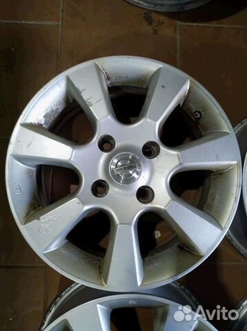Диски бу литые R15 LU на Nissan